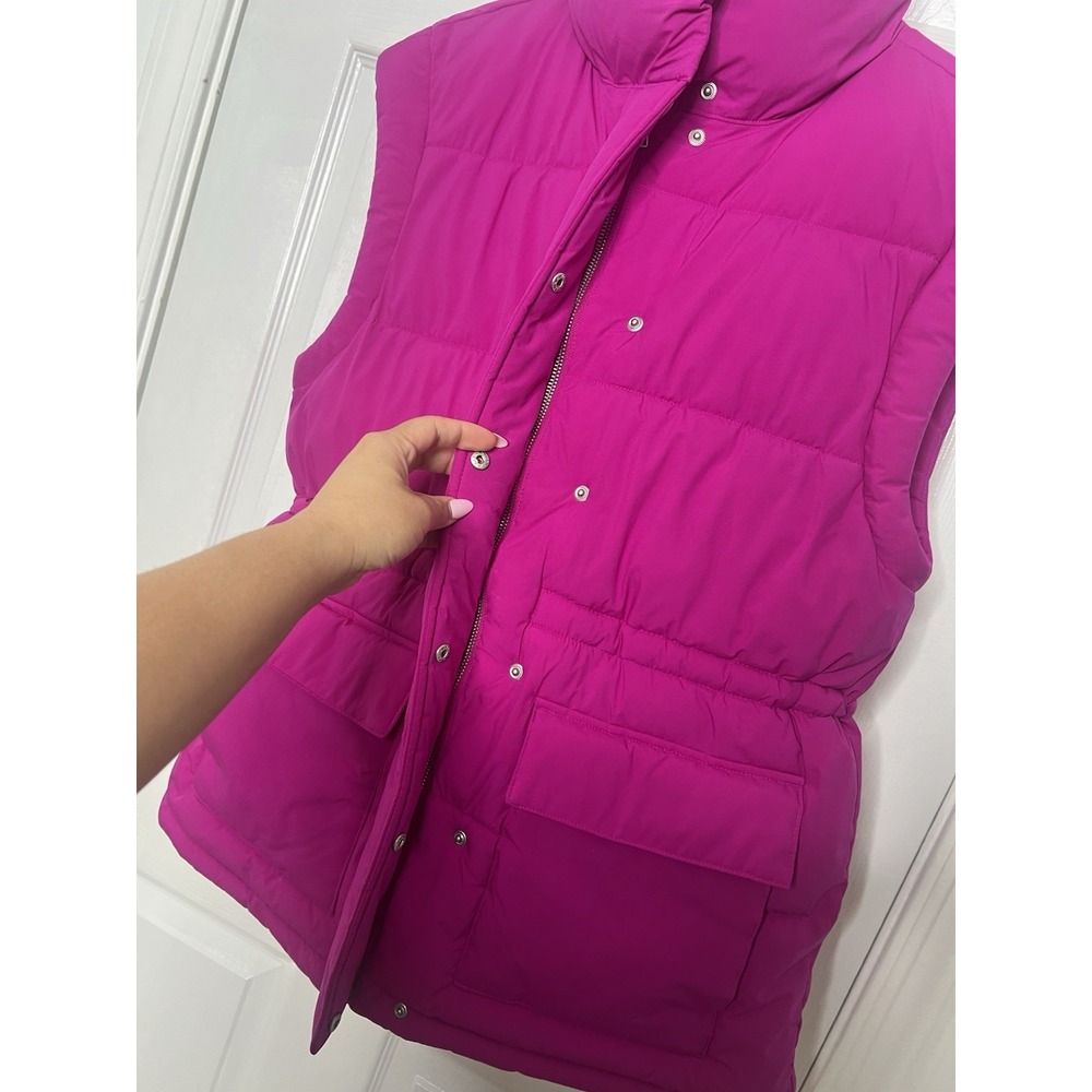 Universal Thread Full Zip Snap Quilted Puffer Ves… - image 5